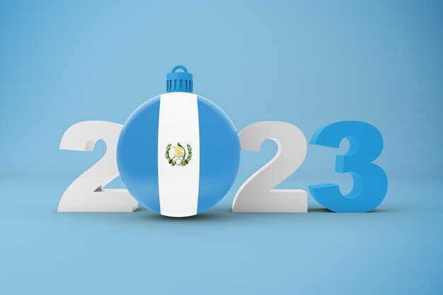 Rok 2023 Z Ornamentem Gwatemali