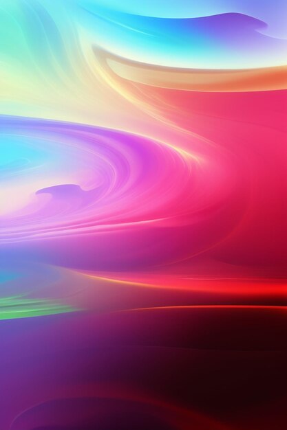 Różowa i niebieska abstrakcyjna tapeta na iPhone'a. ta tapeta nosi tytuł Rainbow Wallpaper.