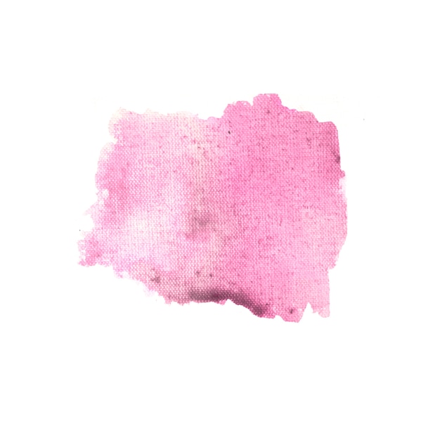 Różowa plama na białym papierze