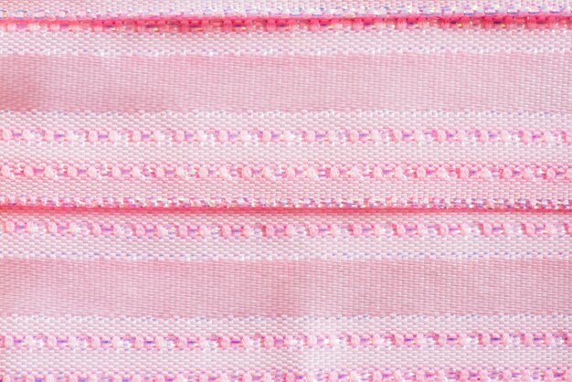 Różowa tkanina