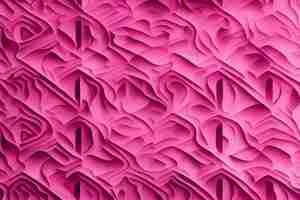 Bezpłatne zdjęcie różowy papier z wzorem serca