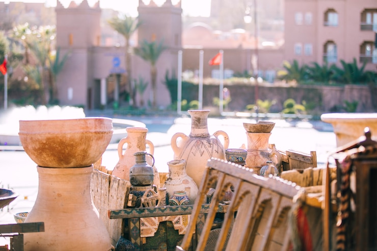 Bezpłatny plik Zdjęcie scena uliczna w marrakeszu