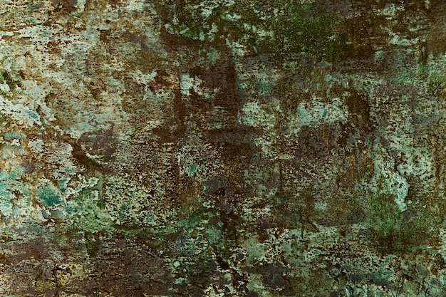Bezpłatne zdjęcie Ściana cementowa o chropowatej powierzchni i farbie