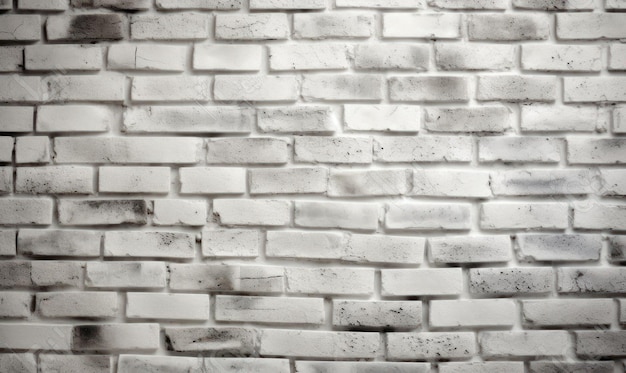 Bezpłatne zdjęcie Ściana z cegły tekstury może być używana jako tekstura cegły tła z zadrapaniami i generati cracksai