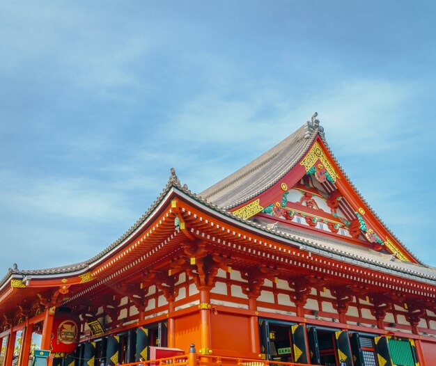 Sensoji-ji Temple w Asakusa Japonii