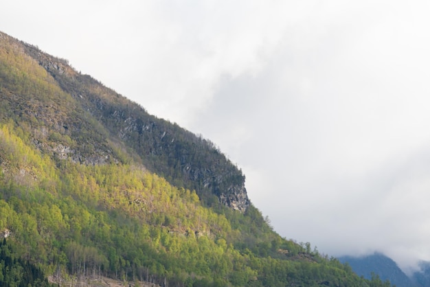 Bezpłatne zdjęcie skjolden norwegia 16 maja 2023 góra