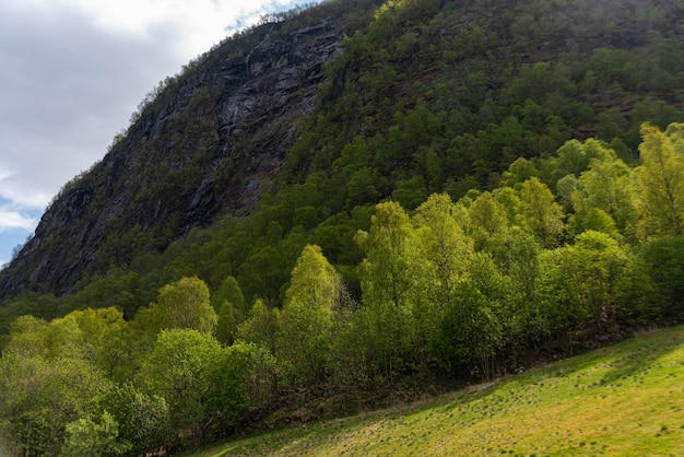 Bezpłatne zdjęcie skjolden norwegia 16 maja 2023 góra