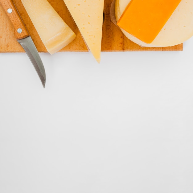 Skład różnych rodzajów sera