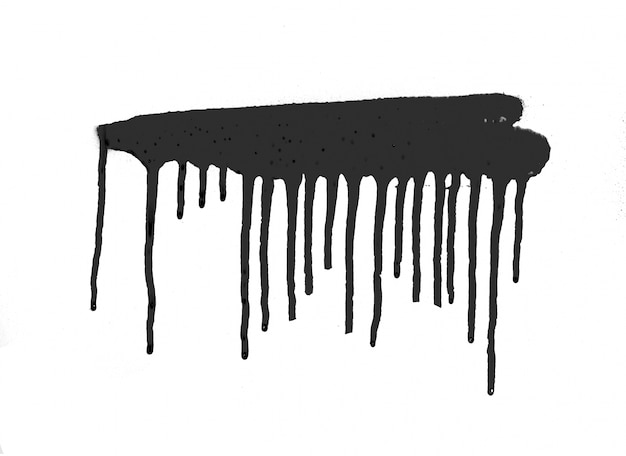 Skok kształt streszczenie transparent splattered