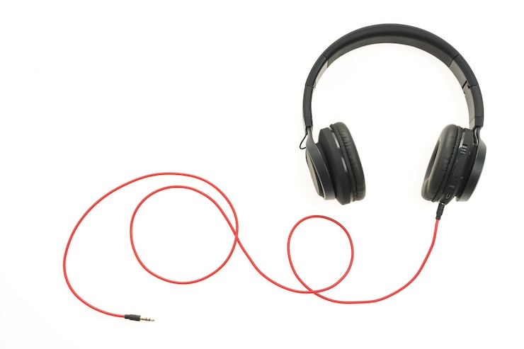 Bezpłatny plik Zdjęcie słuchawki audio do słuchania