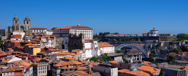 Słynny widok na Porto, Portugalia, Europa