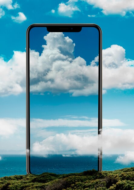 Smartfon w koncepcji natury