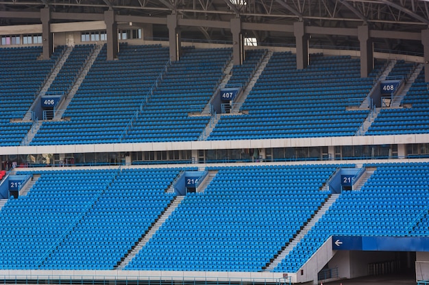 Bezpłatne zdjęcie stadion piłkarski w piłce nożnej