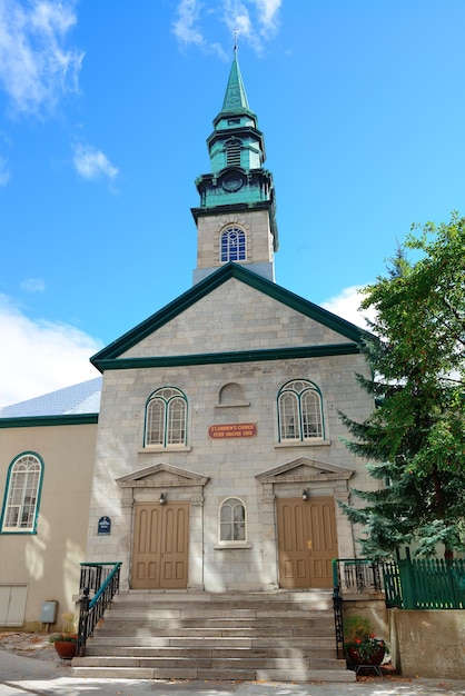 Stare budynki w Quebec City