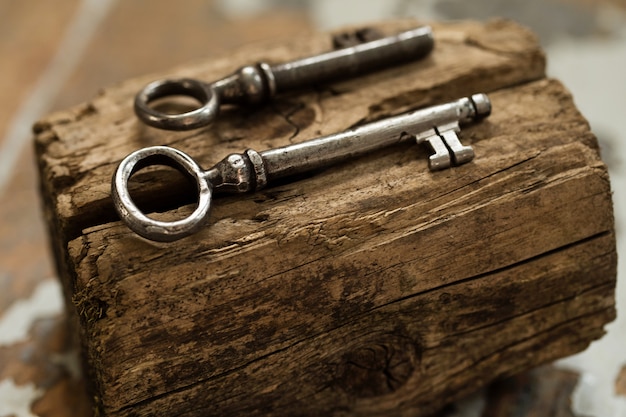 Stare ozdobne klucze