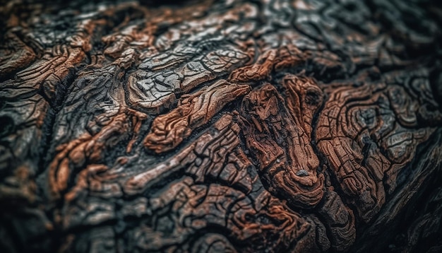 Bezpłatne zdjęcie staromodne tło z drewnianych desek z sztuczną inteligencją generującą efekt tekstury