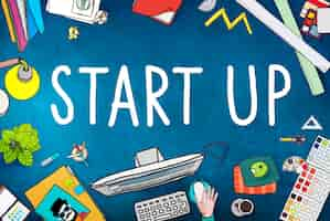 Bezpłatne zdjęcie start up business opportunity development success concept