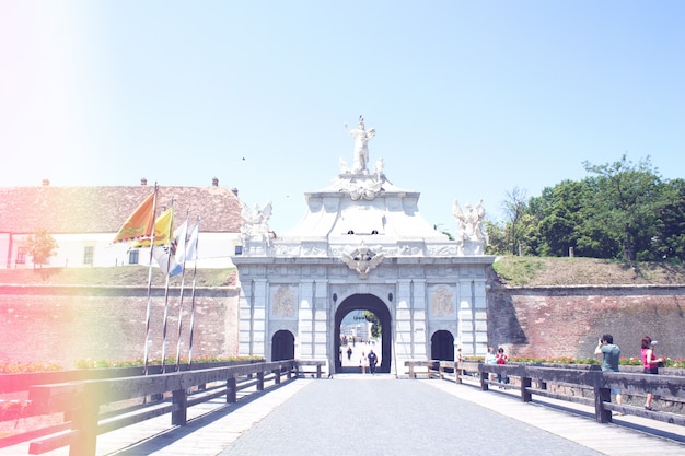 Bezpłatne zdjęcie stary zamek gates