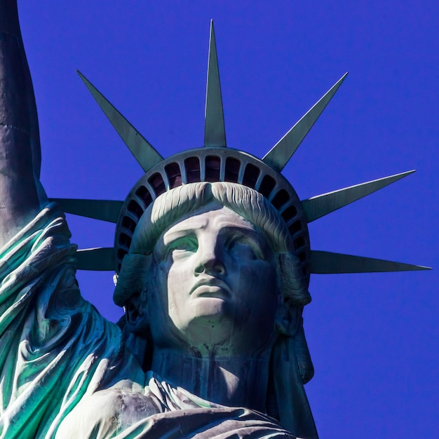 Bezpłatne zdjęcie statue of liberty bliska