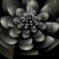 Bezpłatne zdjęcie streszczenie fraktalna tło kwiat tapety