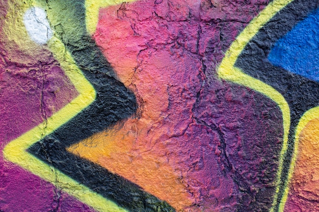 Streszczenie Kreatywne Tapety ścienne Graffiti