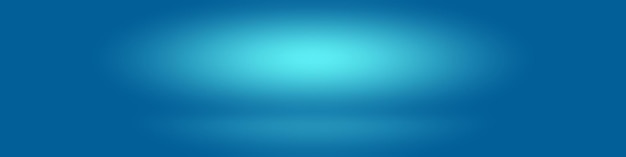Bezpłatne zdjęcie streszczenie luksusowe gradientowe niebieskie tło gładkie ciemnoniebieskie z czarnym banerem winiety studyjnej