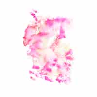Bezpłatne zdjęcie streszczenie różowy akwarela splash