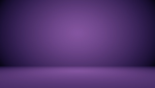 Studio Background Concept - Ciemny Gradient fioletowy pokój studio tła dla produktu.