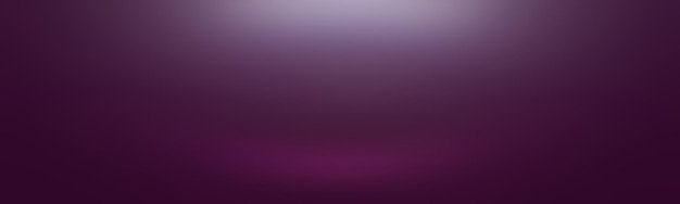 Bezpłatne zdjęcie studio background concept streszczenie puste światło gradientowe fioletowe tło pokoju studyjnego dla produktu zwykłe tło studyjne