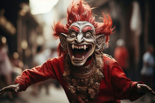 Bezpłatne zdjęcie Święto dnia nyepi w indonezji