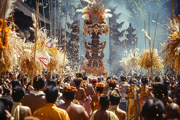 Święto dnia Nyepi w Indonezji