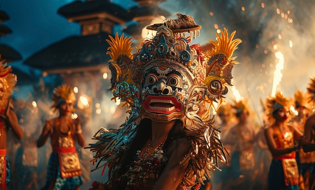 Święto Dnia Nyepi W Indonezji