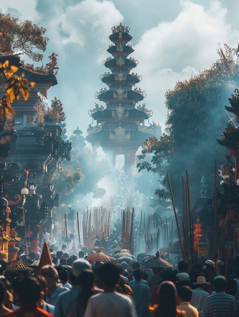 Święto dnia Nyepi w Indonezji