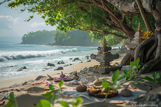 Bezpłatne zdjęcie Święto dnia nyepi w indonezji