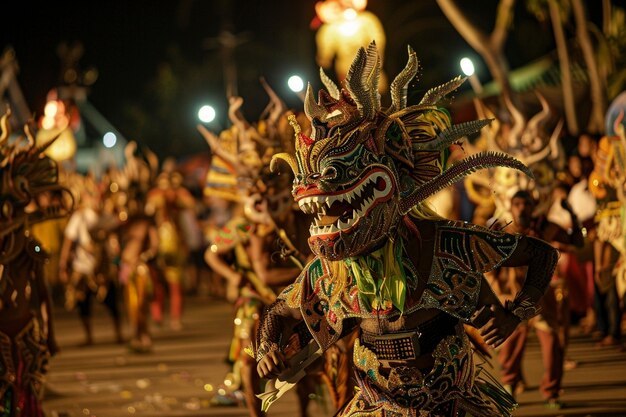 Święto dnia Nyepi w Indonezji