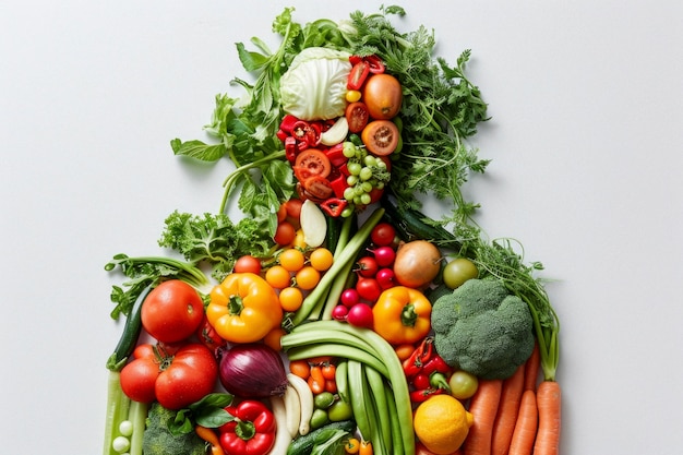 Święto Światowego Dnia Zdrowia ze zdrowym jedzeniem.
