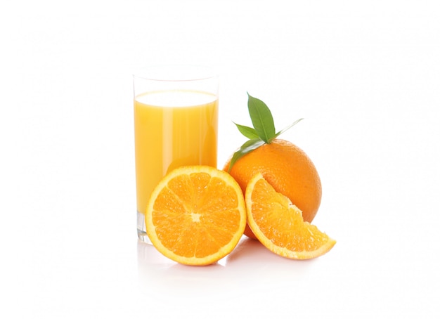 Świeży sok pomarańczowy