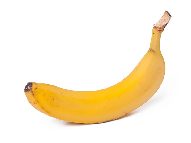 Świeży żółty banan
