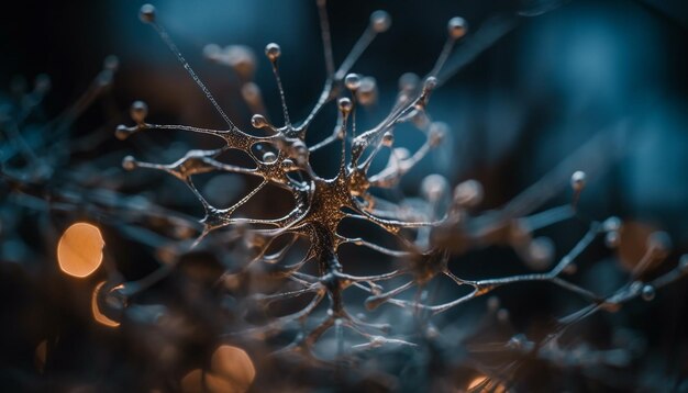 Synapsa drobnoustrojów ujawnia komunikację molekularną w komórkach generowanych przez sztuczną inteligencję