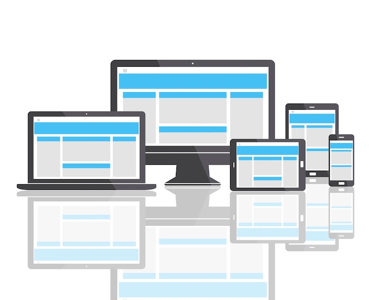 Bezpłatny plik Zdjęcie szablon projektu strony internetowej kopiuj koncepcję przestrzeni