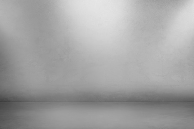 Bezpłatne zdjęcie szare tło produktu 3d w stylu loftu z cieniem