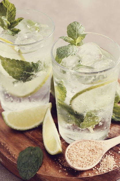 Szkło Mojito Ze Składnikami