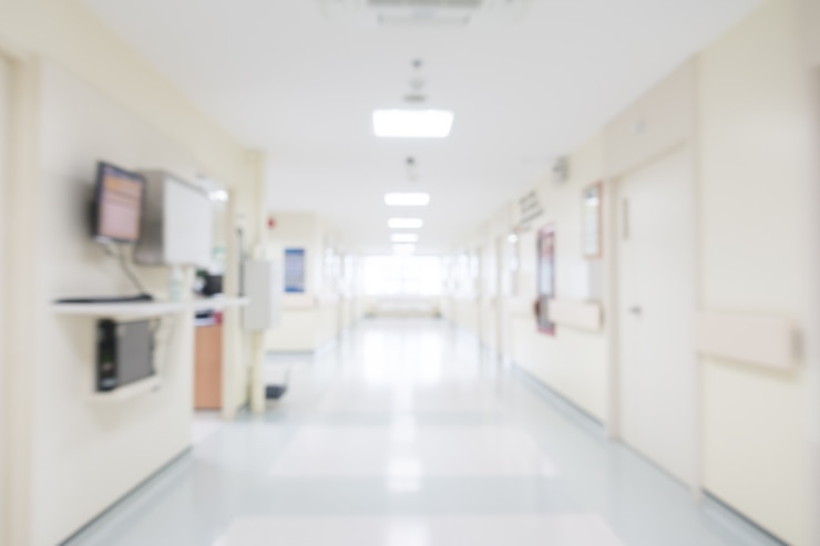 Bezpłatny plik Zdjęcie szpital blur