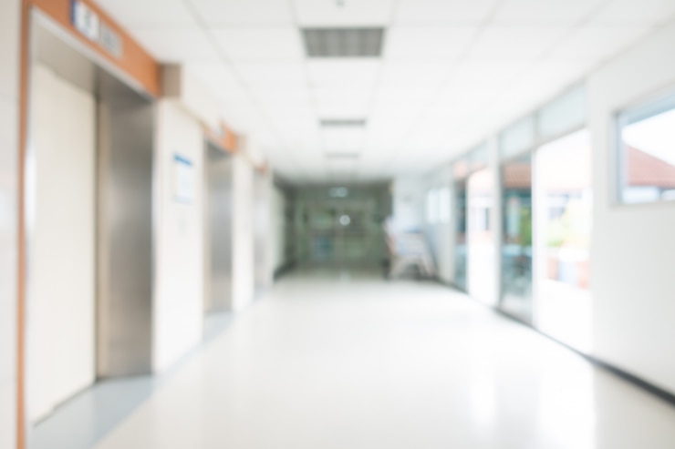 Bezpłatny plik Zdjęcie szpital blur
