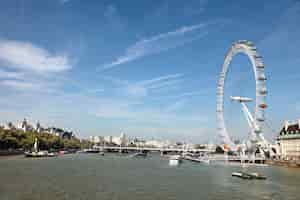 Bezpłatne zdjęcie tamiza z london eye