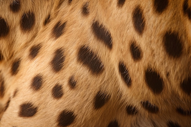 Tekstura futra wzór geparda