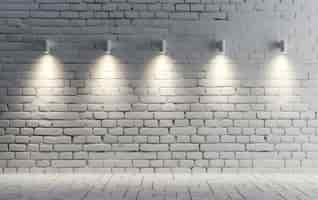 Bezpłatne zdjęcie tekstura powierzchni ściany z białej cegły