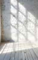 Bezpłatne zdjęcie tekstura powierzchni ściany z białej cegły