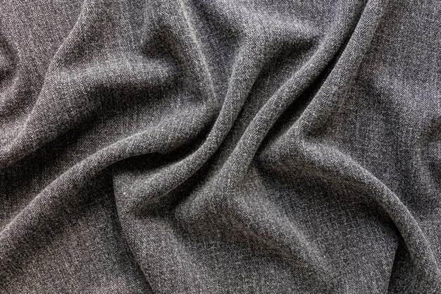 Tekstura tkaniny widok z góry