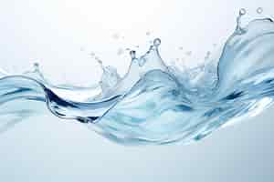Bezpłatne zdjęcie tekstura tła czystej płynącej wody